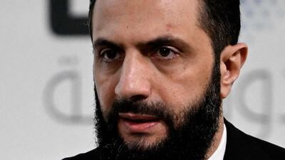 Al Shara responds after being introduced as 'former terrorist'