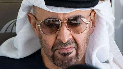 President Sheikh Mohamed travels on Etihad Rail