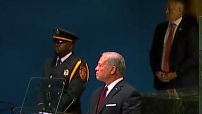 King Abdullah II: Israel is pushing Palestinians out of the West Bank