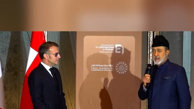Sultan Haitham of Oman signs deals in France