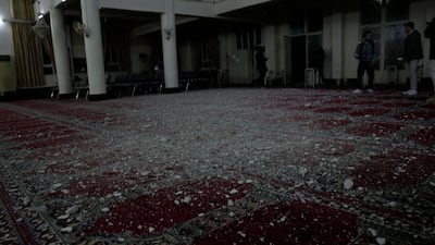 Mosque in Damascus hit by rockets of unknown origin