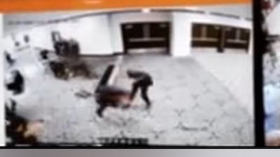 Footage shows Trump shooting suspect running through agents