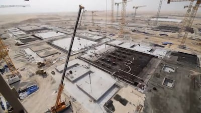 Timelapse: Abu Dhabi's AI campus Stargate UAE progresses rapidly