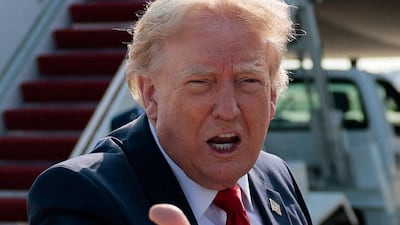 Trump says US and Iran getting along very well