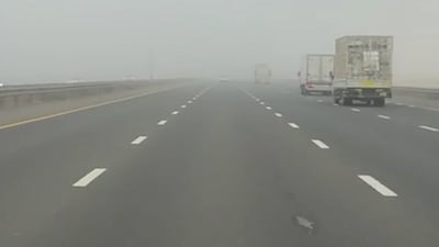 Dense fog blankets Abu Dhabi and Dubai