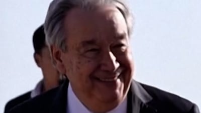 Guterres in Damascus: First UN chief to visit Syria for 17 years