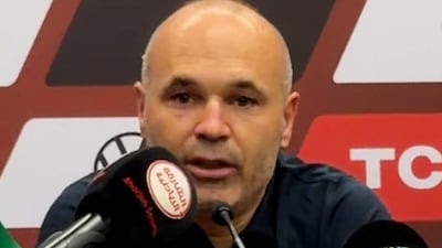 Andres Iniesta begins UAE coaching career with Gulf United