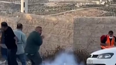 Israeli forces fire tear gas at Palestinians and journalists
