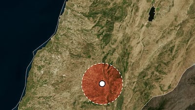 The south Lebanon ridgeline that could be the next flashpoint