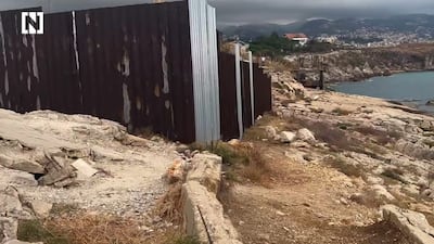An under-construction villa in Lebanon has put endangered seals at risk