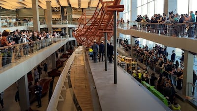 Restoration of King Khufu's solar boat starts at Grand Egyptian Museum