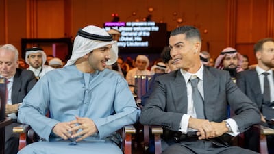 Ronaldo receives rapturous reception in Dubai