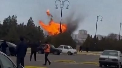 Drone explodes at Nakhchivan airport in Azerbaijan