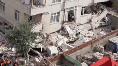 Two killed in Istanbul building collapse
