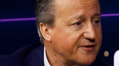 David Cameron questioned about UK's brain drain at Abu Dhabi Finance Week