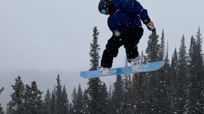 UAE snowboarder sets sights on 2030 Olympics