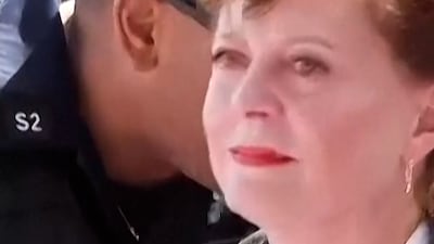Sarandon and Einbinder detained at pro-Palestine protest