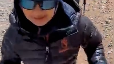 Dubai boy, 11, sets his sights on climbing Everest