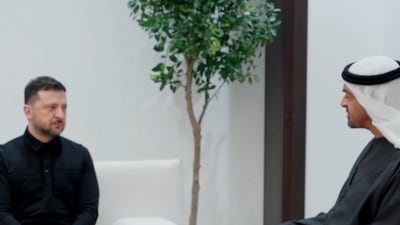 UAE President and Ukrainian President discuss Iran attacks