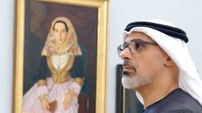 Sheikh Khaled visits National Gallery in Athens