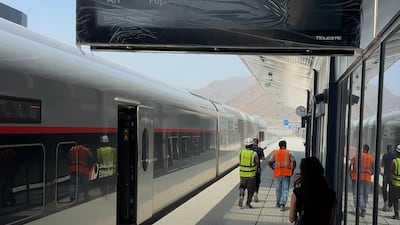 Etihad Rail unveils first passenger station in Fujairah