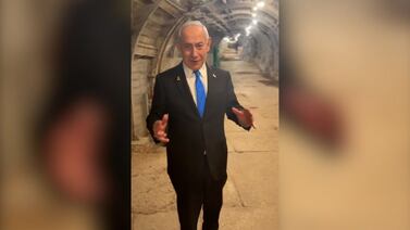 Netanyahu appears in controversial tunnel network under East Jerusalem