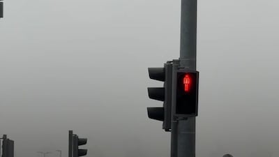 Low visibility hits Abu Dhabi on foggy morning
