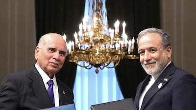 Iraq and Iran sign agreements during Al Zaidi's visit to Tehran
