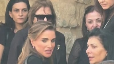 Queen Rania visits village after deadly church attack
