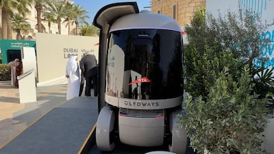 'Like a train in a cycle lane': Is this the driverless EV the answer to Dubai's heavy traffic?