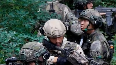 UAE forces join South Korea for military training