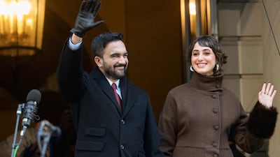 Zohran Mamdani takes oath as New York mayor at public inauguration