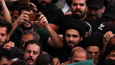 Khamenei's coffin reaches Najaf in show of solidarity with Iraq