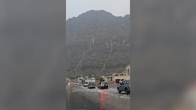 Rain and thunderstorms hit parts of the UAE