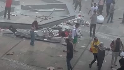 Explosion in Cairo mall kills three