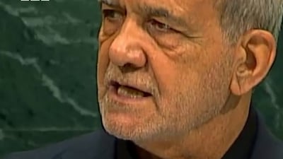 'Security for all or no one': Iran's president delivers defiant speech