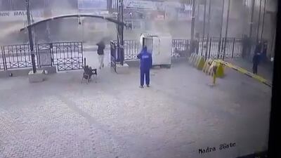 Three suicide bombers target paramilitary headquarters in Pakistan