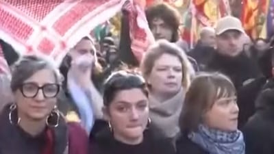 Greta Thunberg and Francesca Albanese join Gaza protest