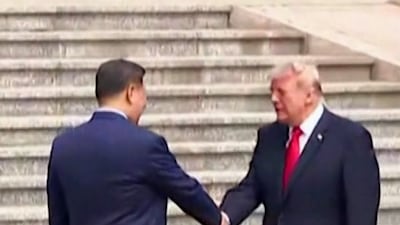 Trump and Xi meet for high-stakes talks in Beijing
