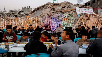 Gaza families mark another Ramadan amid ruins of war