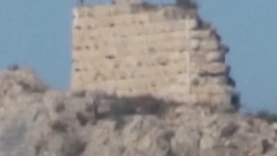 Flag raised at Beaufort Castle after Israeli advance