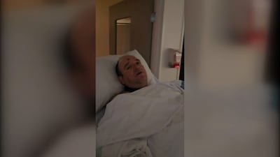 Hero who disarmed Bondi gunman speaks to friends from hospital bed