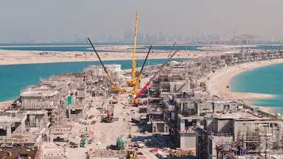 Construction On Dubai’s Long-awaited Palm Jebel Ali Is Gathering Pace