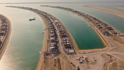 Construction On Dubai’s long-awaited Palm Jebel Ali Is gathering pace
