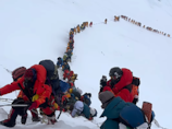 Indian climber's clip of human 'traffic' on Everest reignites overcrowding concerns