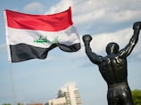 Iraq fans channel Rocky's fighting spirit before France World Cup bout