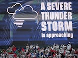 How long is a weather delay at the World Cup?