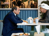 President Sheikh Mohamed and Egypt's El Sisi meet pilots keeping the UAE safe