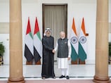 Sheikh Khaled meets Narendra Modi as Brics summit begins in New Delhi