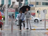 Abu Dhabi and Ajman hit by year's worth of rain in a day – with more wet weather on way